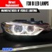 GBrite BMW F30 Bi Xenon Headlamps same as oem Genuine angel eyes LED